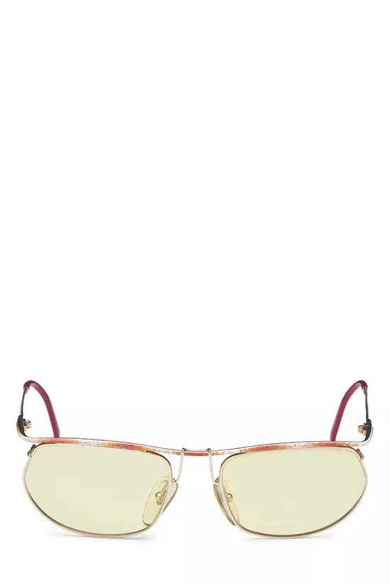 Red Metal Sunglasses, , large image number 0