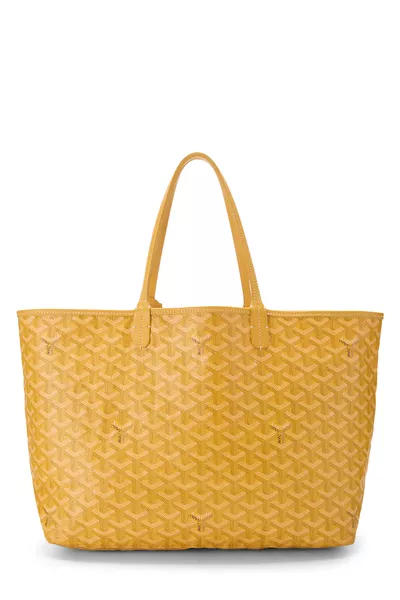 Yellow Goyardine Canvas Saint-Louis PM