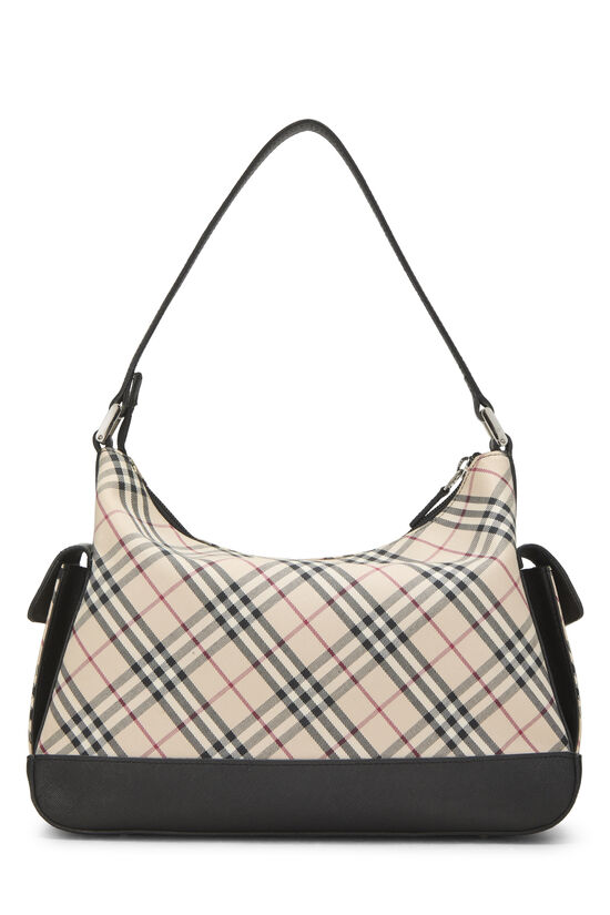 Black House Check Jacquard Hobo Small, , large image number 3