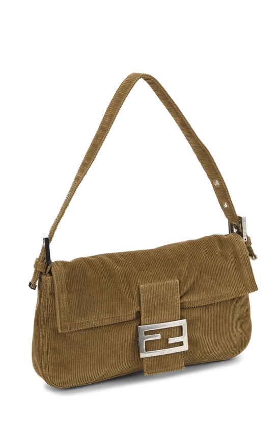 Brown Corduroy Baguette, , large image number 1