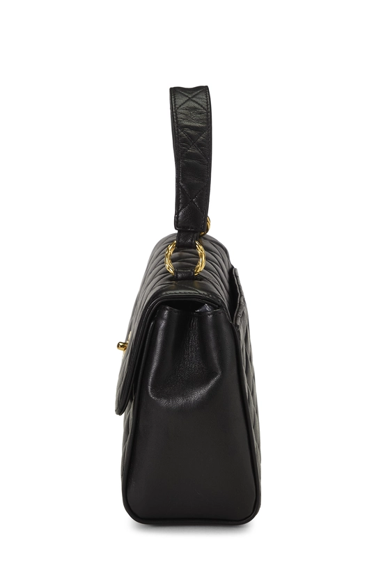 Black Quilted Lambskin Kelly Small, , large image number 2
