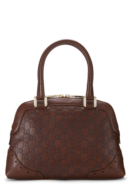 Brown Guccissima Handbag, , large image number 3
