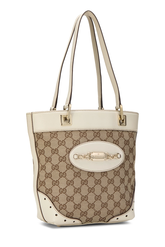 Original GG Canvas Punch Vertical Tote, , large image number 1