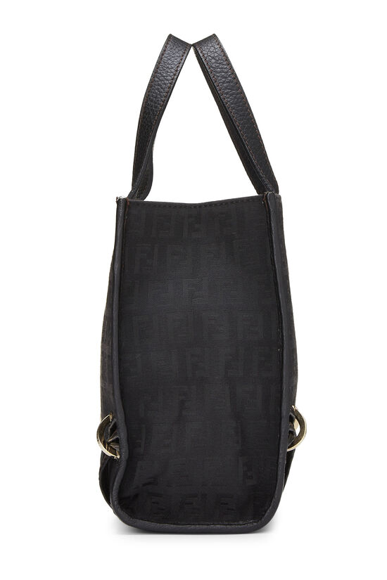 Black Zucchino Canvas Handle Bag Mini, , large image number 2