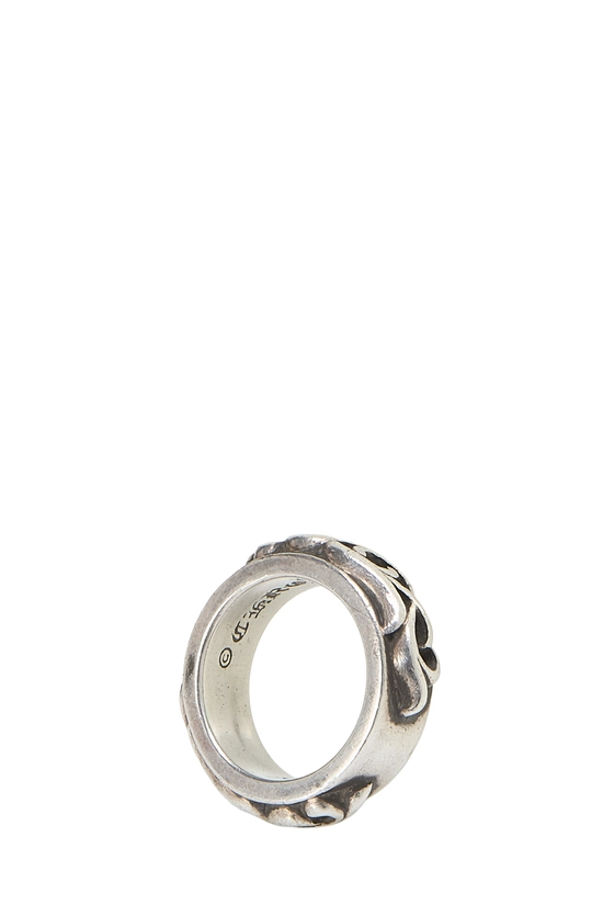 Sterling Silver Double Narrow Vine Band Ring, , large image number 2