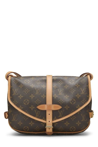 Monogram Canvas Saumur 30