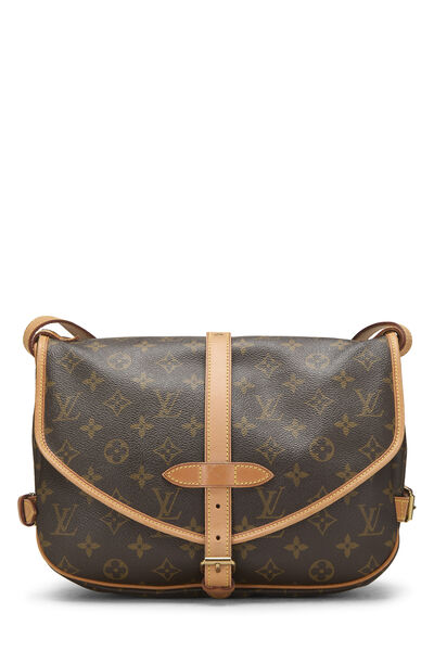 Monogram Canvas Saumur 30