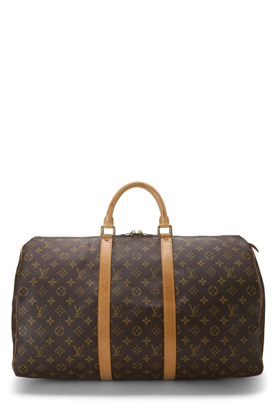 Louis Vuitton Monogram Canvas Keepall 50