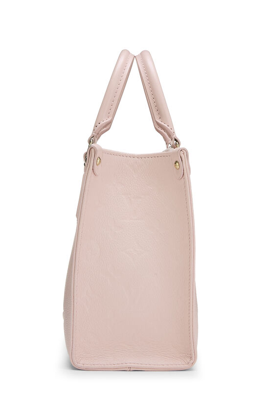 Pink Giant Monogram Empreinte On The Go PM, , large image number 2