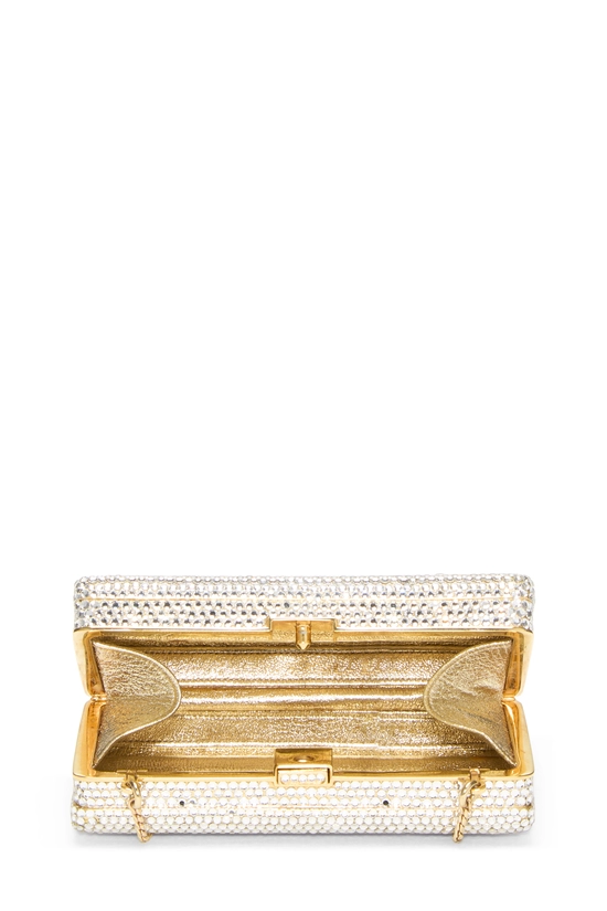 Gold Crystal Minaudiere Small, , large image number 5