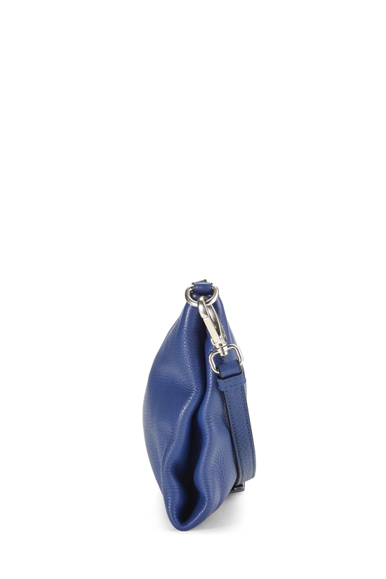 Pre-Owned Blue Vitello Daino Crossbody Bag QNB08OABBB009