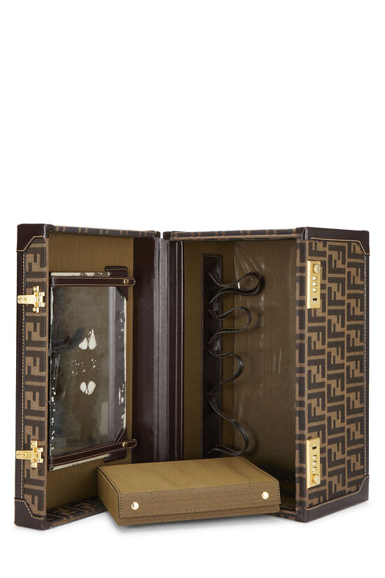 Brown Zucca Canvas Box Vanity, , large image number 5