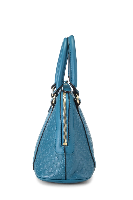 Blue Microguccissima Nice Dome Bag Small, , large image number 2