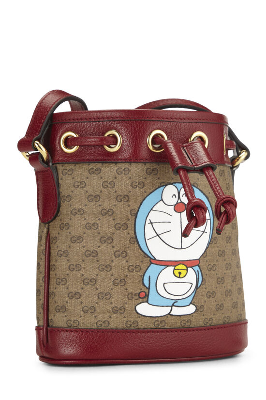 Doraemon x Gucci Coated Canvas Bucket Bag Mini, , large image number 1