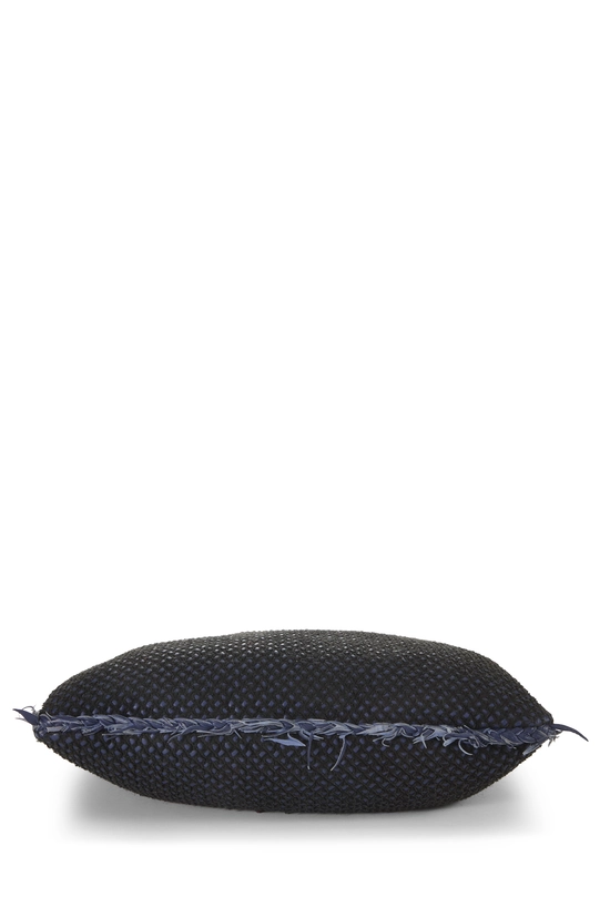 Blue Intrecciato Ponza Veneta Hobo Large, , large image number 4