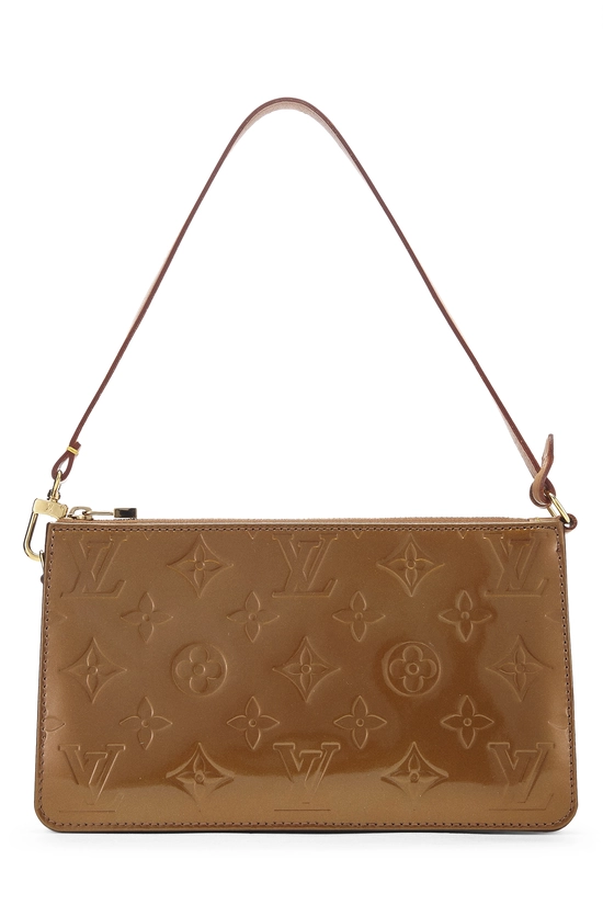 Brown Monogram Vernis Lexington Pochette, , large image number 0