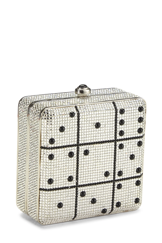 Silver Crystal Minaudi&egrave;re, , large image number 1