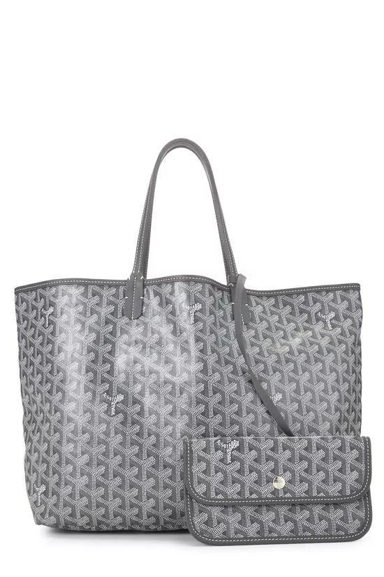 Grey Goyardine Canvas Saint-Louis PM, , large image number 3