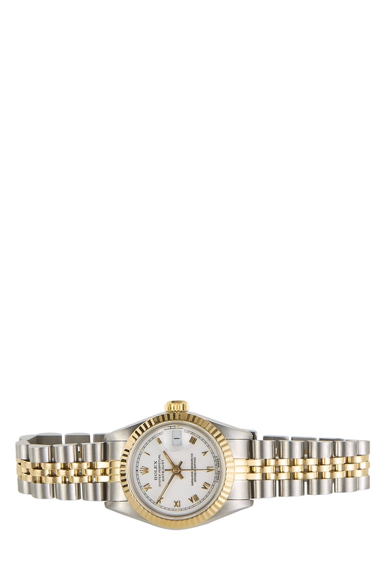 White Two-Tone Roman Datejust 69173 26mm, , large image number 2