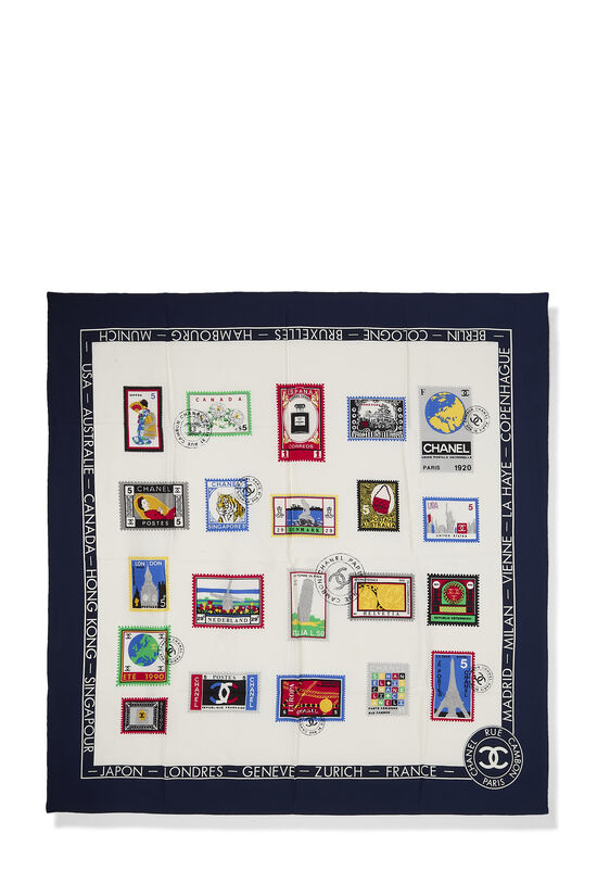 Multcolor Silk Scarf, , large image number 0