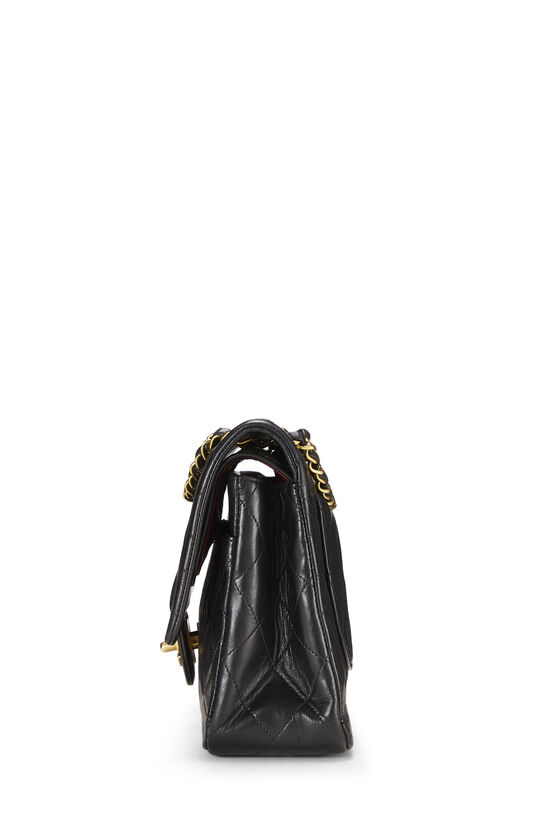 Chanel Black Quilted Lambskin Classic Double Flap Medium Q6B0101IK0A87