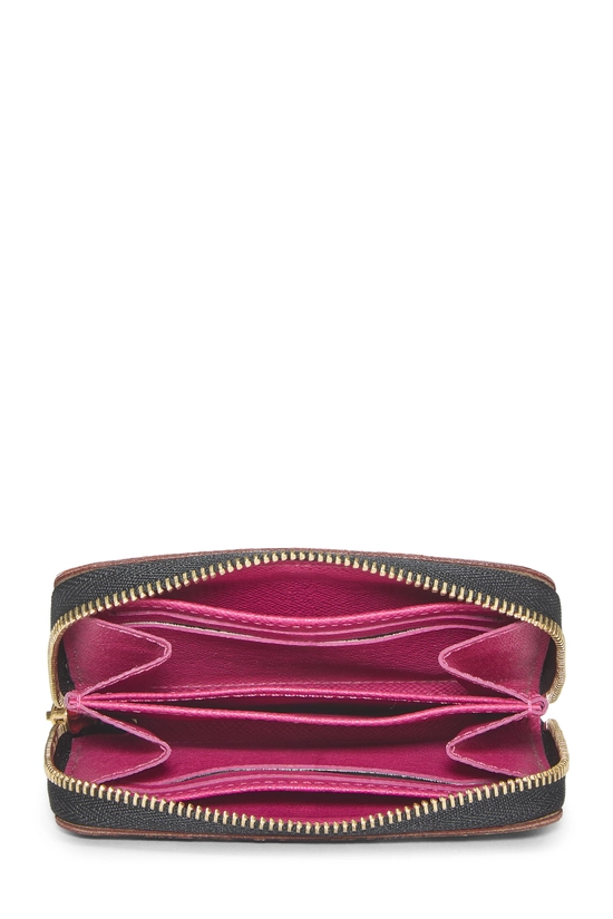 Takashi Murakami x Louis Vuitton Black Monogram Multicolore Zippy Coin Purse, , large image number 3