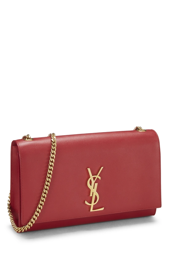 Red Grainy Calfskin Kate Medium, , large image number 1