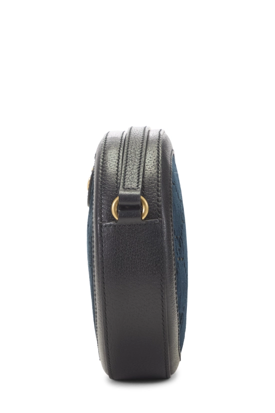 Blue GG Velvet Round Shoulder Bag Small, , large image number 2