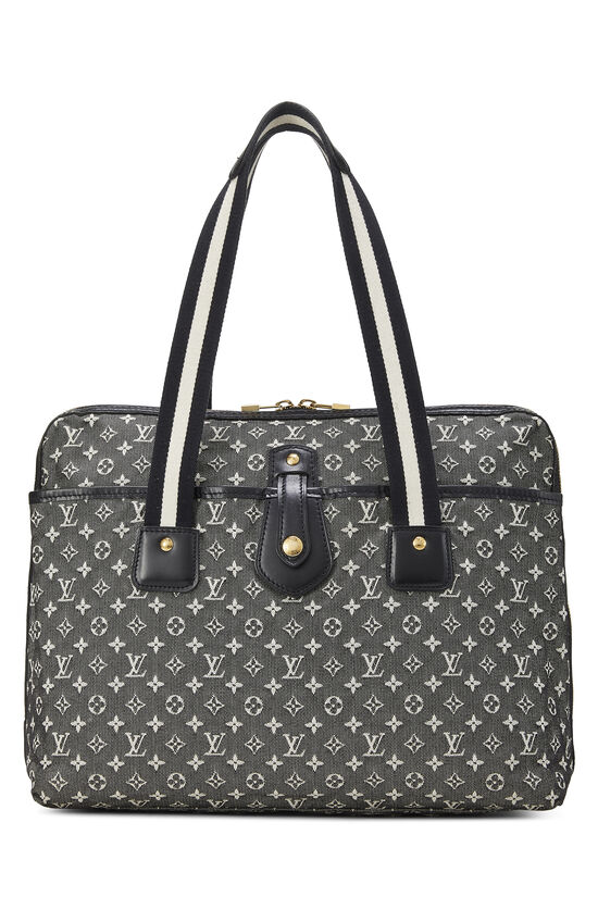 Gray Louis Vuitton Monogram Mini Lin Mary Kate Handbag