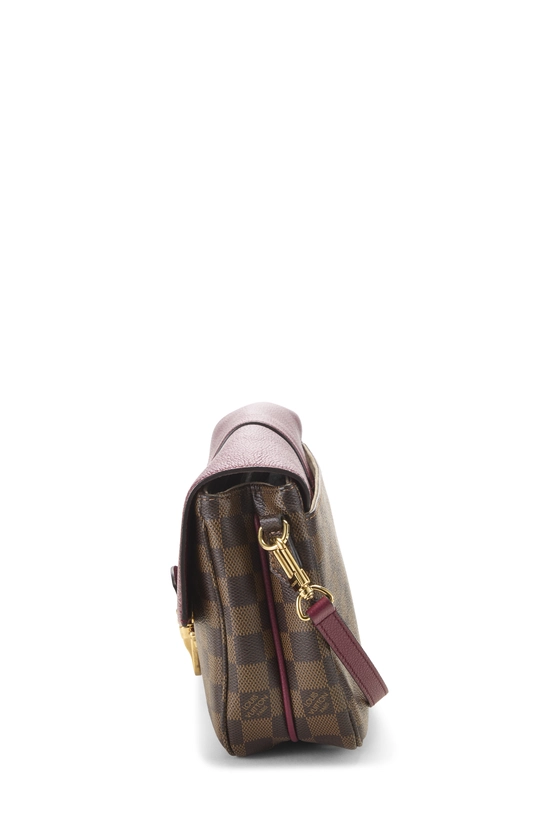 Burgundy Damier Ebene Clapton Crossbody, , large image number 2