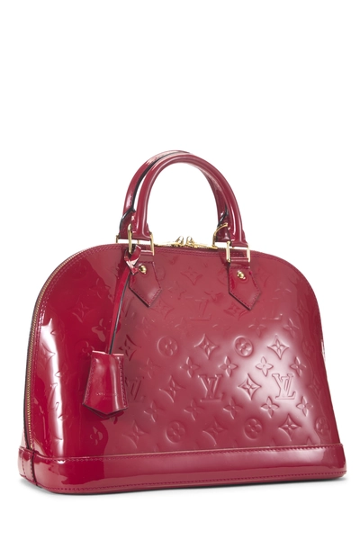 Louis Vuitton Rose Pop Monogram Vernis Alma PM NM — photo 2