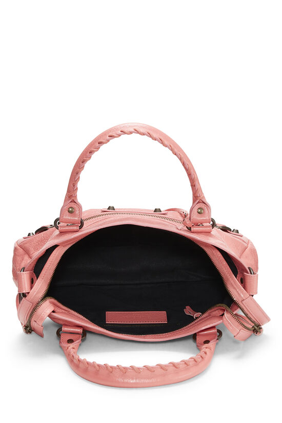 Pink Agneau Classic Town Bag, , large image number 8