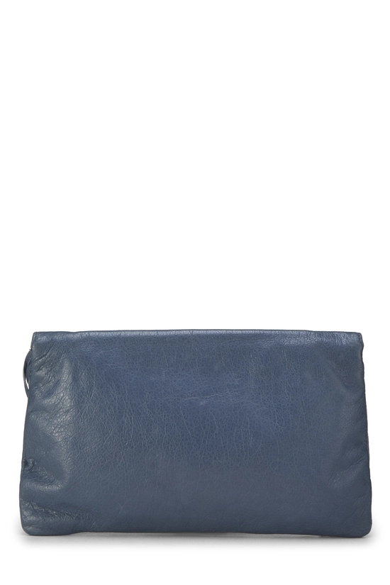 Blue Agneau Giant 12 Envelope Clutch, , large image number 3