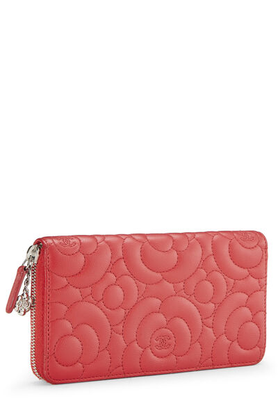 Red Caviar Camellia Wallet, , large
