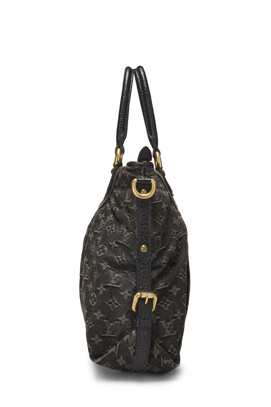 Louis Vuitton Black Monogram Denim Neo Cabby GM QJB0BGTCK3003 | WGACA 