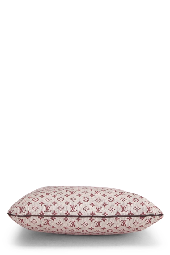 Burgundy Monogram Mini Lin Francoise, , large image number 4