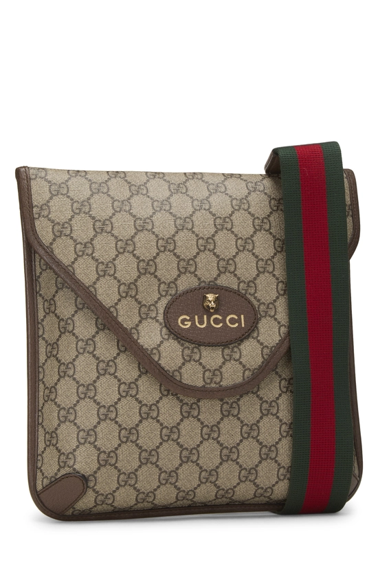 Brown GG Supreme Canvas Neo Vintage Messenger Medium, , large image number 1