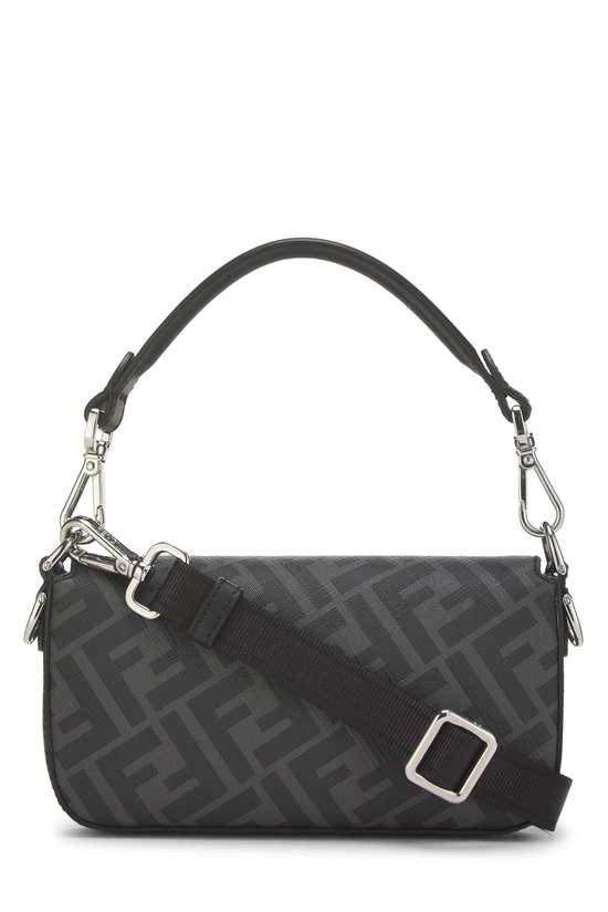 Black Zucca Coated Canvas Convertible Baguette Mini, , large image number 3