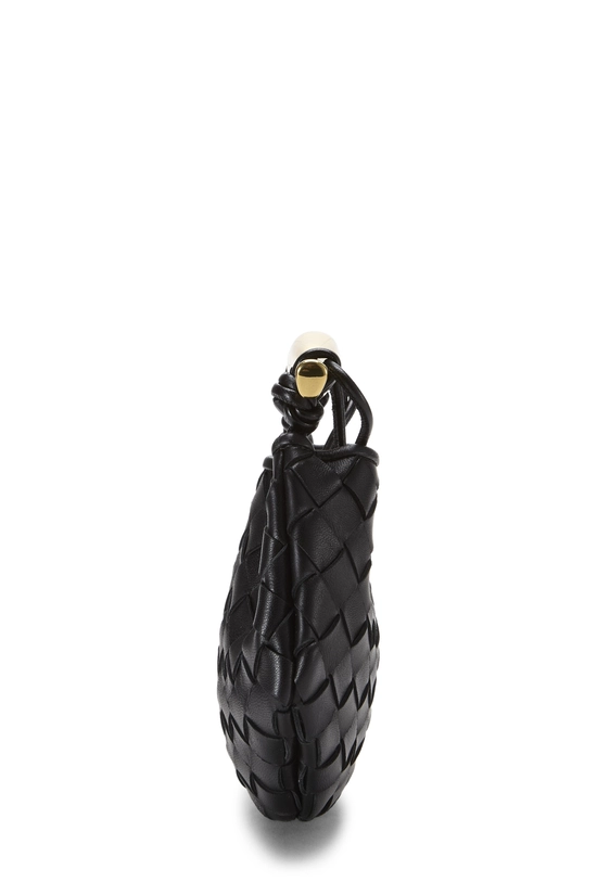 Black Intrecciato Sardine Bag Mini, , large image number 2