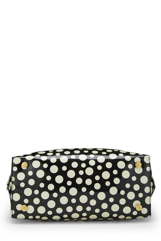 Yayoi Kusama x Louis Vuitton Black Monogram Nylon Dots Infinity Lockit, , large image number 4