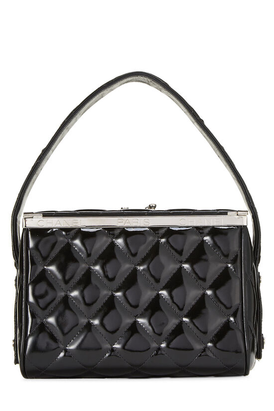 Vanity patent leather handbag Chanel Black in Patent leather