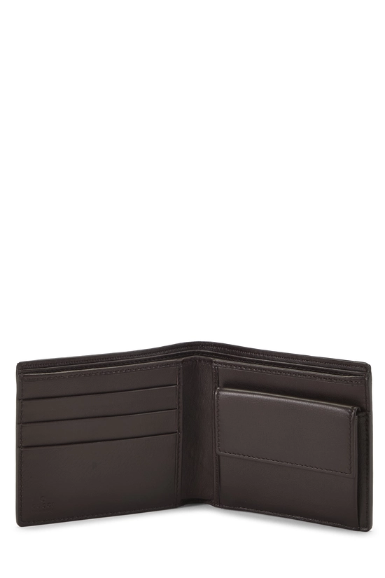 Brown Guccissima Bi-Fold Wallet, , large image number 3
