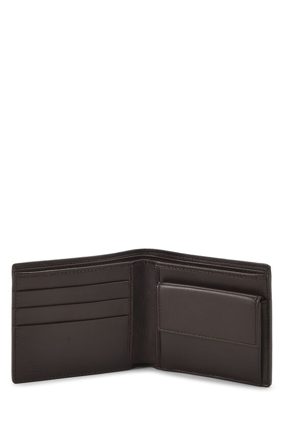 Brown Guccissima Bi-Fold Wallet, , large image number 3