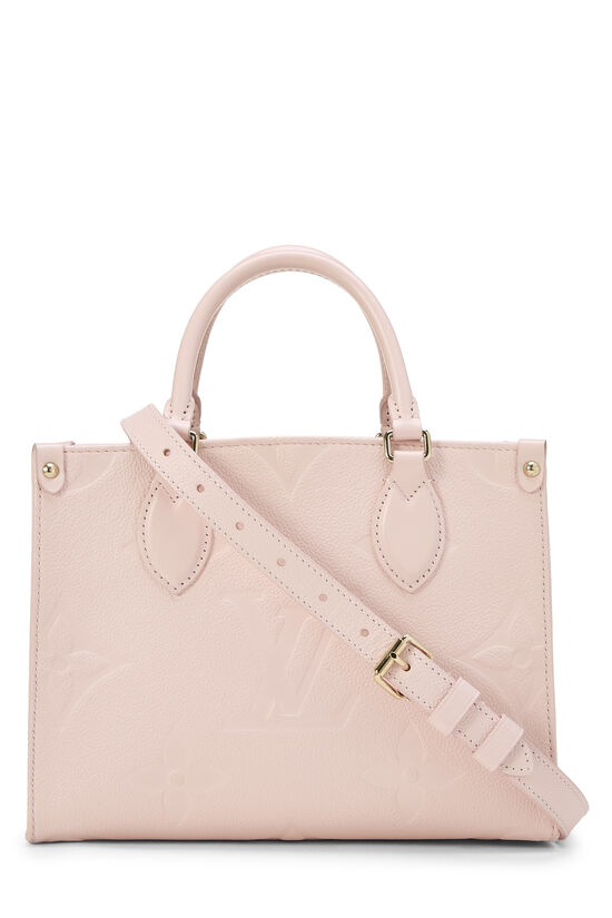 Pink Giant Monogram Empreinte On The Go PM, , large image number 3