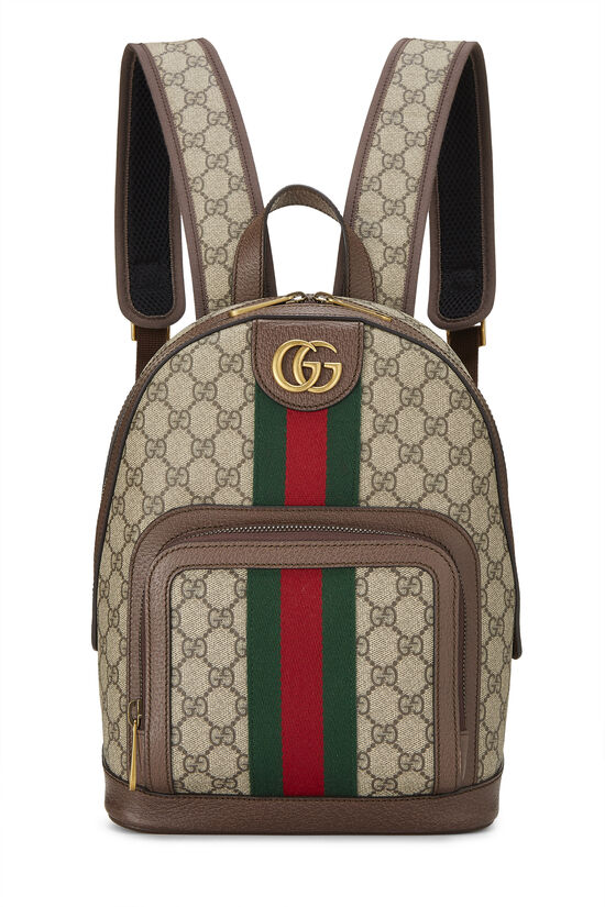 Original GG Supreme Canvas Ophidia Backpack Small, , large image number 0
