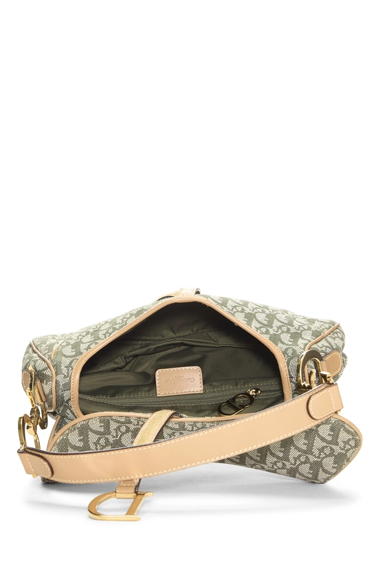 Green Trotter Canvas Double Saddle Bag, , large image number 5