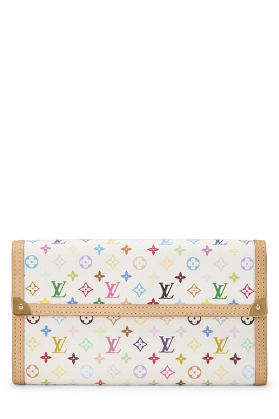 Takashi Murakami x Louis Vuitton White Monogram Multicolore International