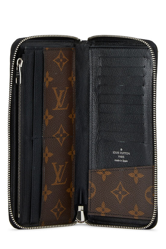 Louis Vuitton Monogram Canvas Macassar Zippy Vertical 