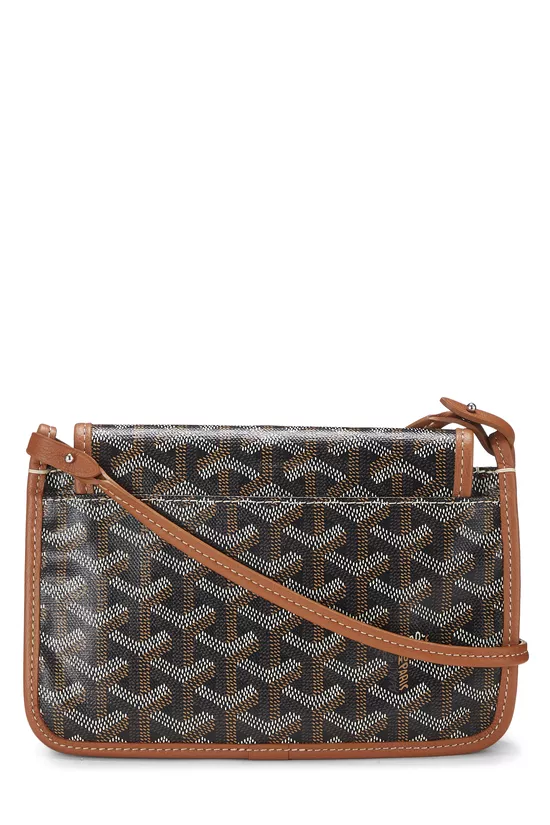 Black Goyardine Canvas Plumet, , large image number 3