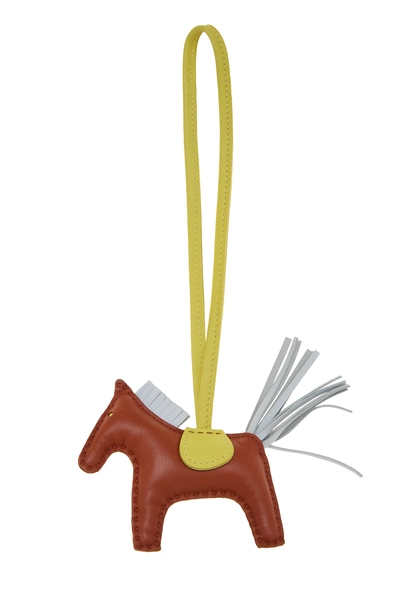 Multicolor Lambskin Rodeo Bag Charm TPM